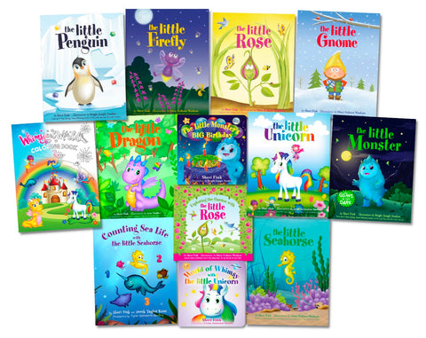 The Little Series Children's Books by Sheri Fink