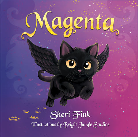 Magenta (Fun-to-Read Fantasy Picture Book about a Magical Cat Finding a Home)