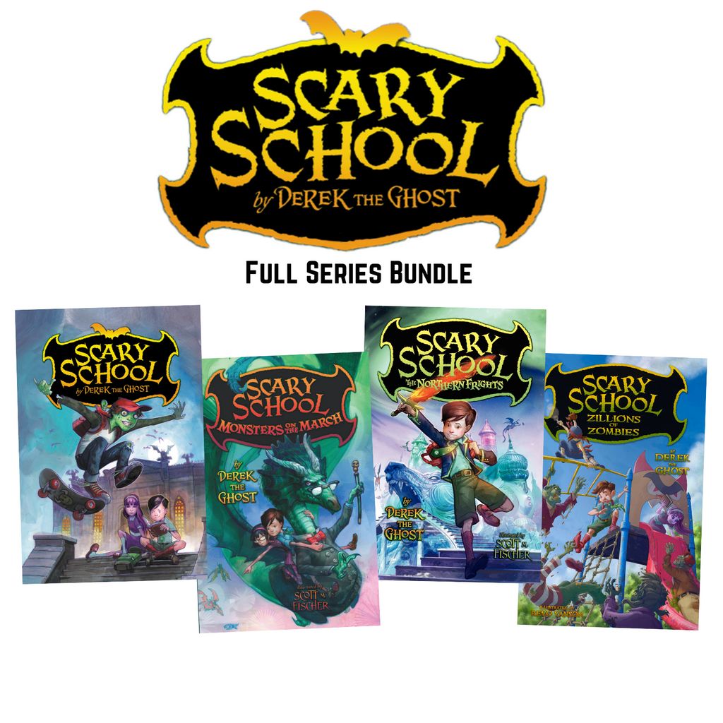 Scary School 4-Book-Series Book Bundle