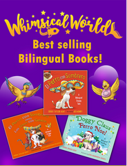 Bilingual Book Collection (3 Hardcover English / Spanish Books)